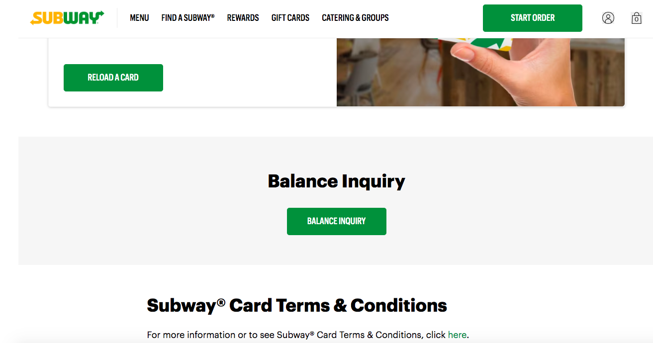 Mysubwaycard Check Balance