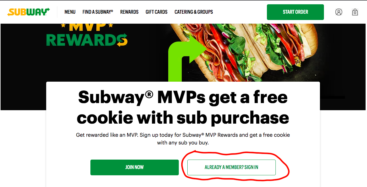 Mysubwaycard Login