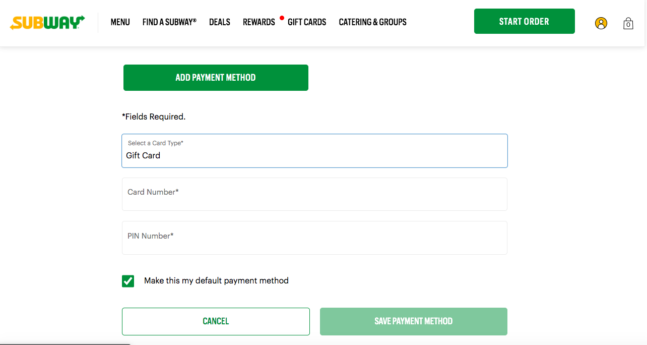 Mysubwaycard Registration